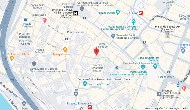 Localizzazione sportello GENOVA: Via San Donato 5