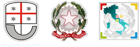 Loghi Regione Liguria, Ministero della Giustizia, Cassa delle Ammende